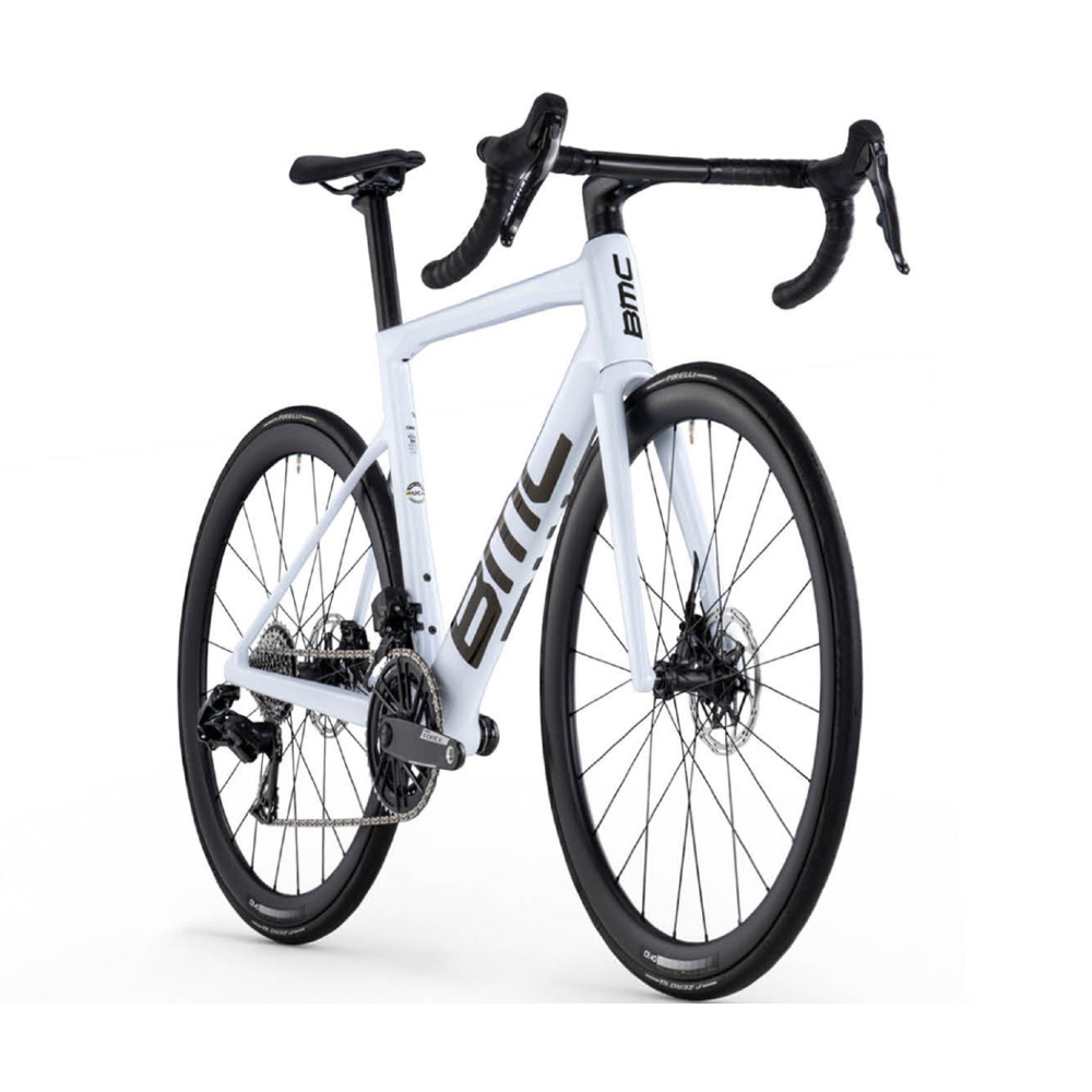 BMC 30006964 Teammachine SLR ONE '26 SRAM Force AXS - White / Black / Black (Size 51)