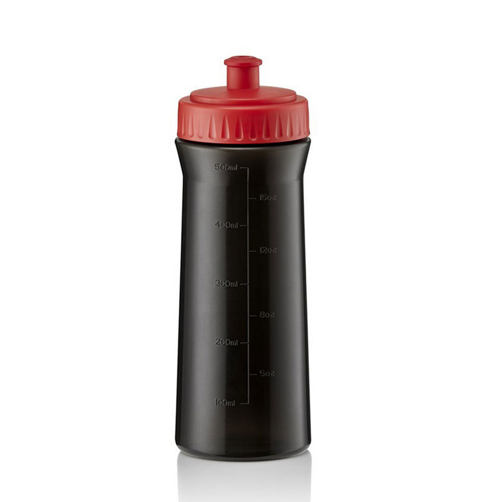 Reebok RABT-11003 500ml Sports Water Bottle (Black/Red)