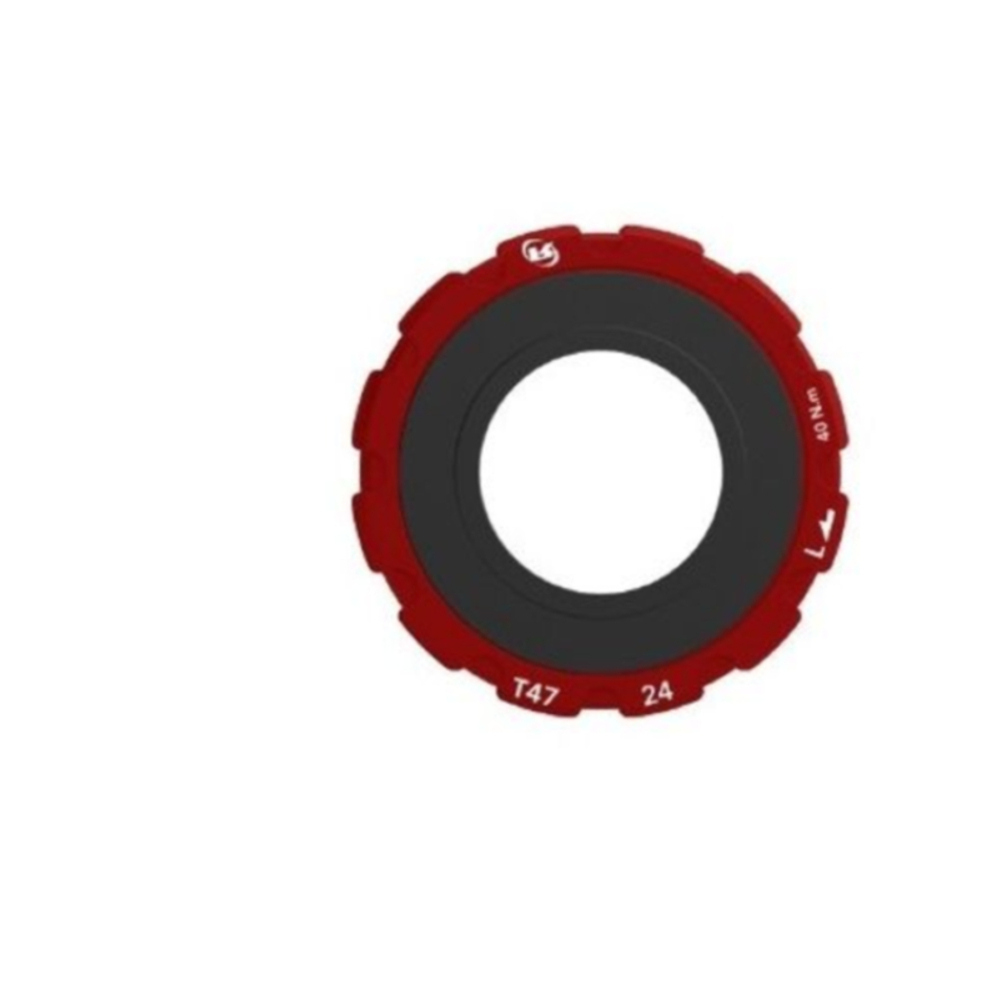 Rotor C04-035-03010-1 T4724 Internal Bottom Bracket - Ceramic / Red (24 mm)