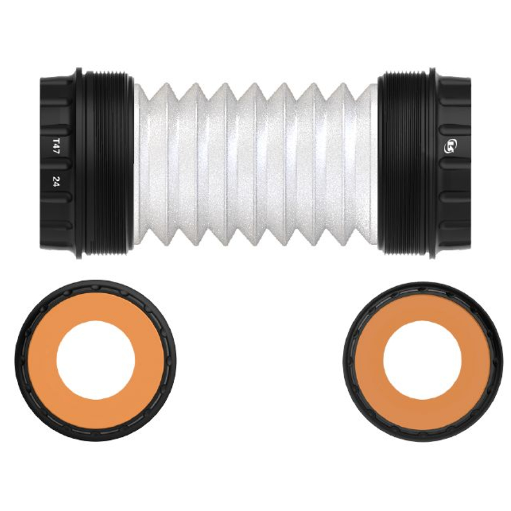 Rotor C04-034-01010-0 T4724 External Bottom Bracket - Steel (Black)