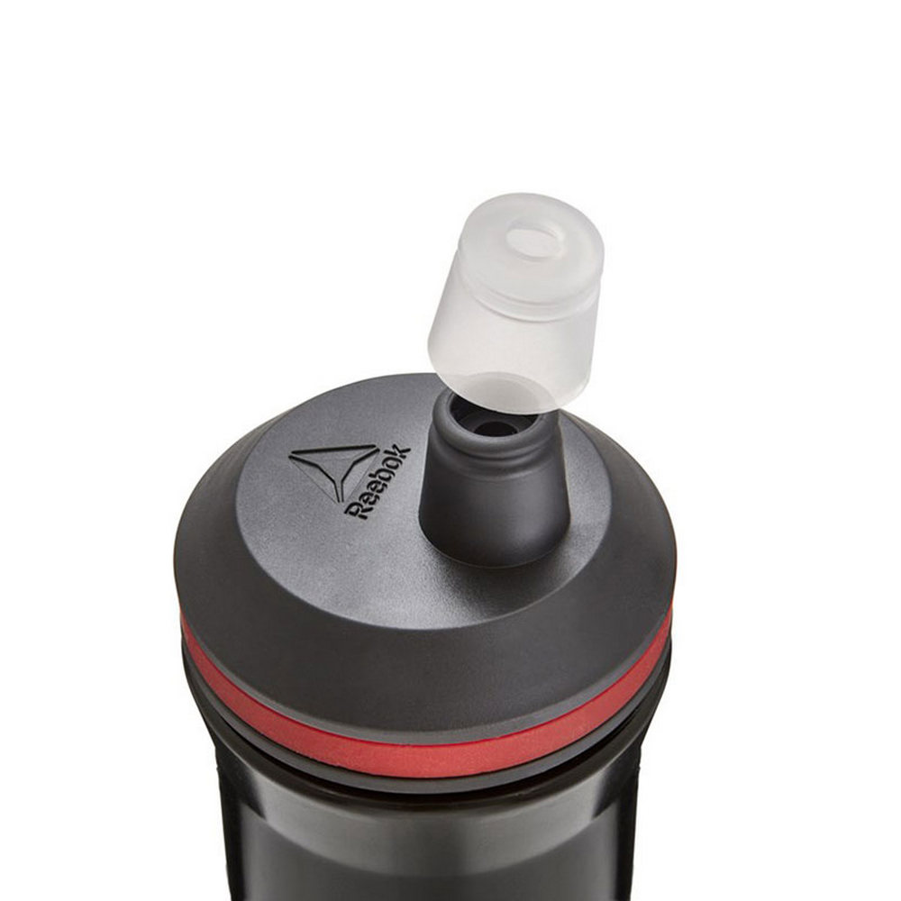 Reebok RABT-12003 500ml Sports Water Bottle (Black/Red)