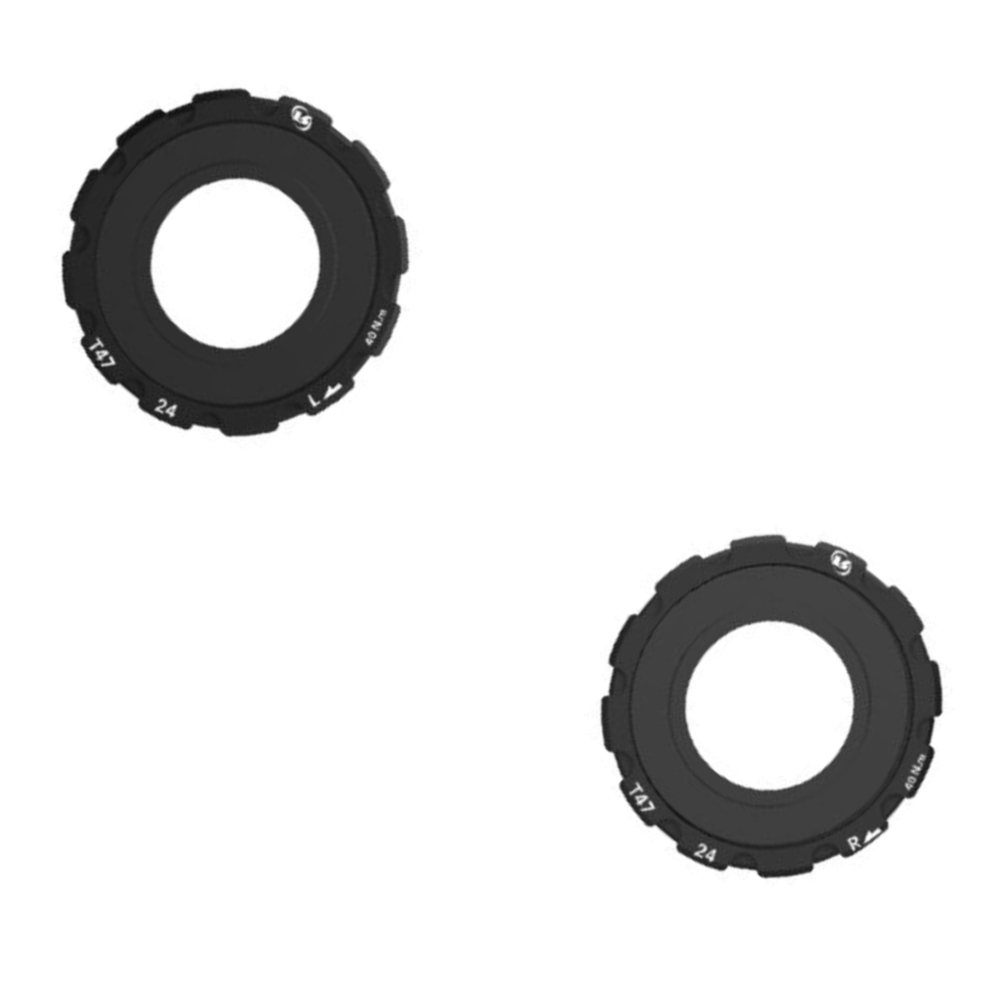 Rotor C04-035-01010-0 T4724 Internal Bottom Bracket - Steel (Black)