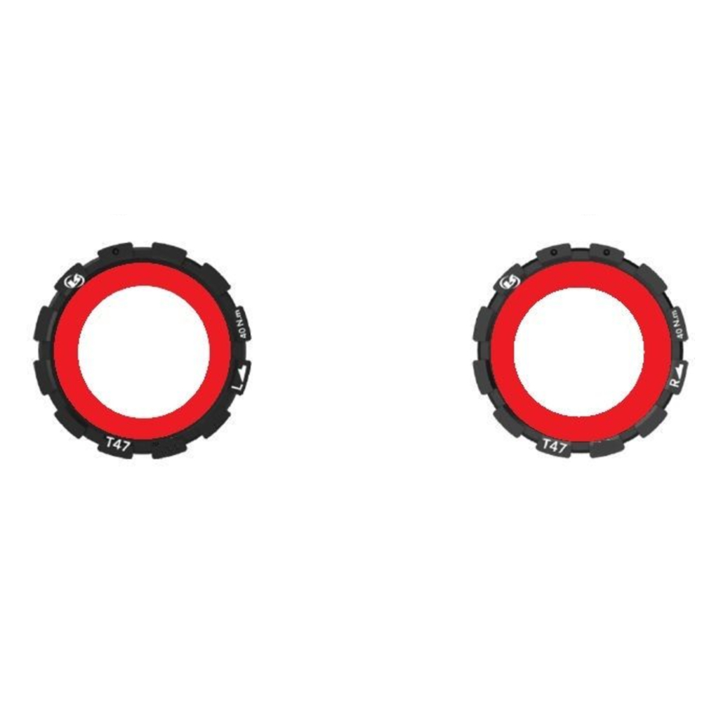 Rotor C04 040 01010 0 T4729 Internal Bottom Bracket - Steel (Black)