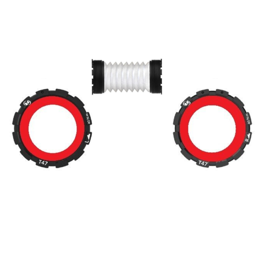 Rotor C04 040 01010 0 T4729 Internal Bottom Bracket - Steel (Black)