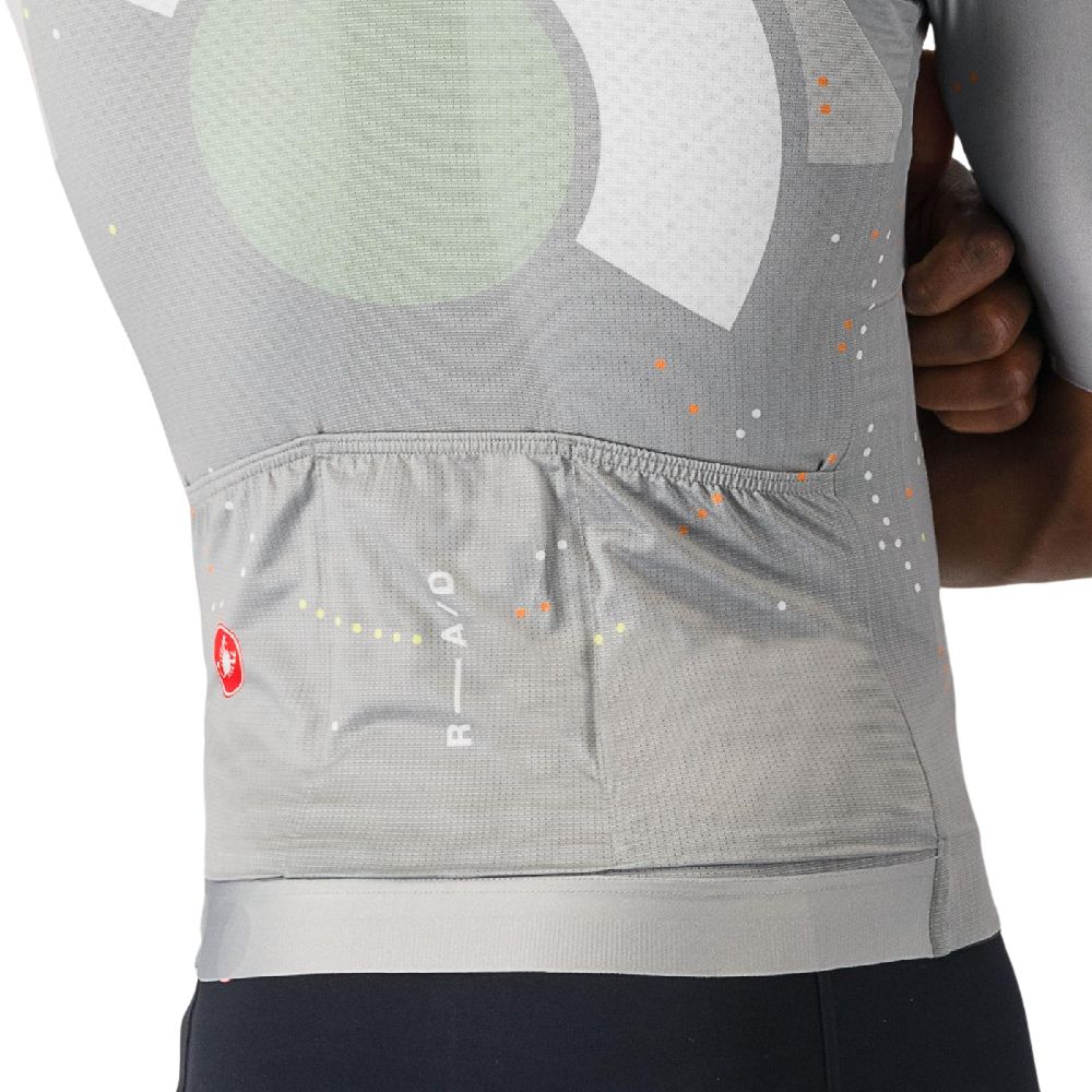 Castelli 4524017-988 R-A/D Jersey - Multicolor Gray (MLT.GRAY) (Medium)