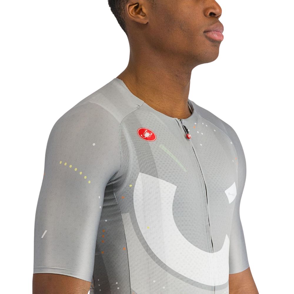 Castelli 4524017-988 R-A/D Jersey - Multicolor Gray (MLT.GRAY) (Small)