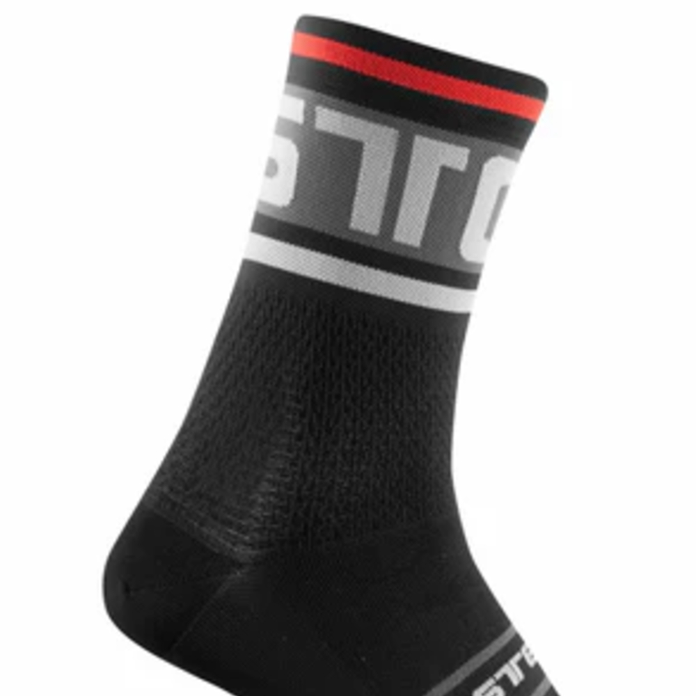 Castelli 4521028-010 Prologo 15 Cycling Socks - Black (S/M)