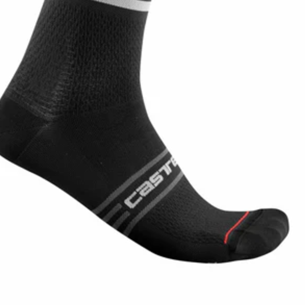 Castelli 4521028-010 Prologo 15 Cycling Socks - Black (S/M)