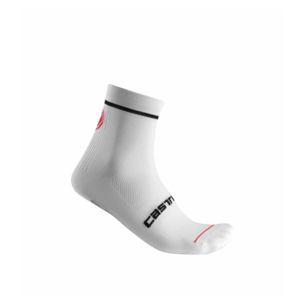 Castelli 4520044-001 Entrata 9 Socks - White (XXL)