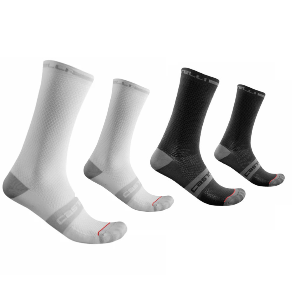 Castelli 4521029-001 Superleggera T18 Socks - White (XXL)