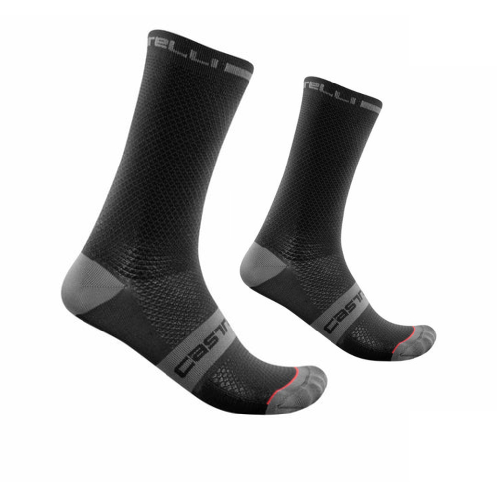 Castelli 4521029-010 Superleggera T18 Socks - Black (XXL)