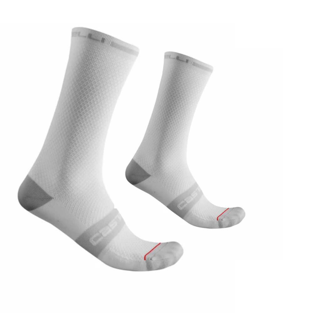 Castelli 4521030-001 Superleggera T12 Socks - White (XXL)