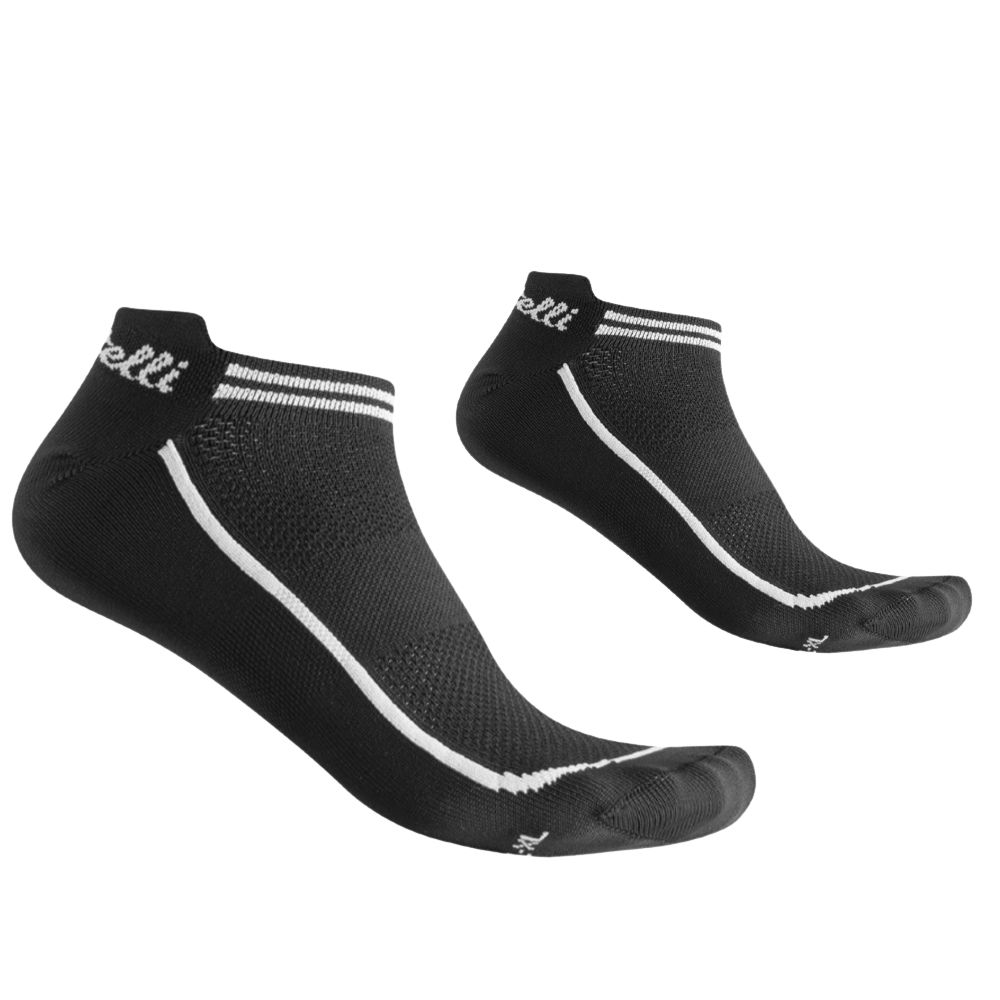 Castelli 4516062-010 Invisible Cycling Socks - Black (S/M)