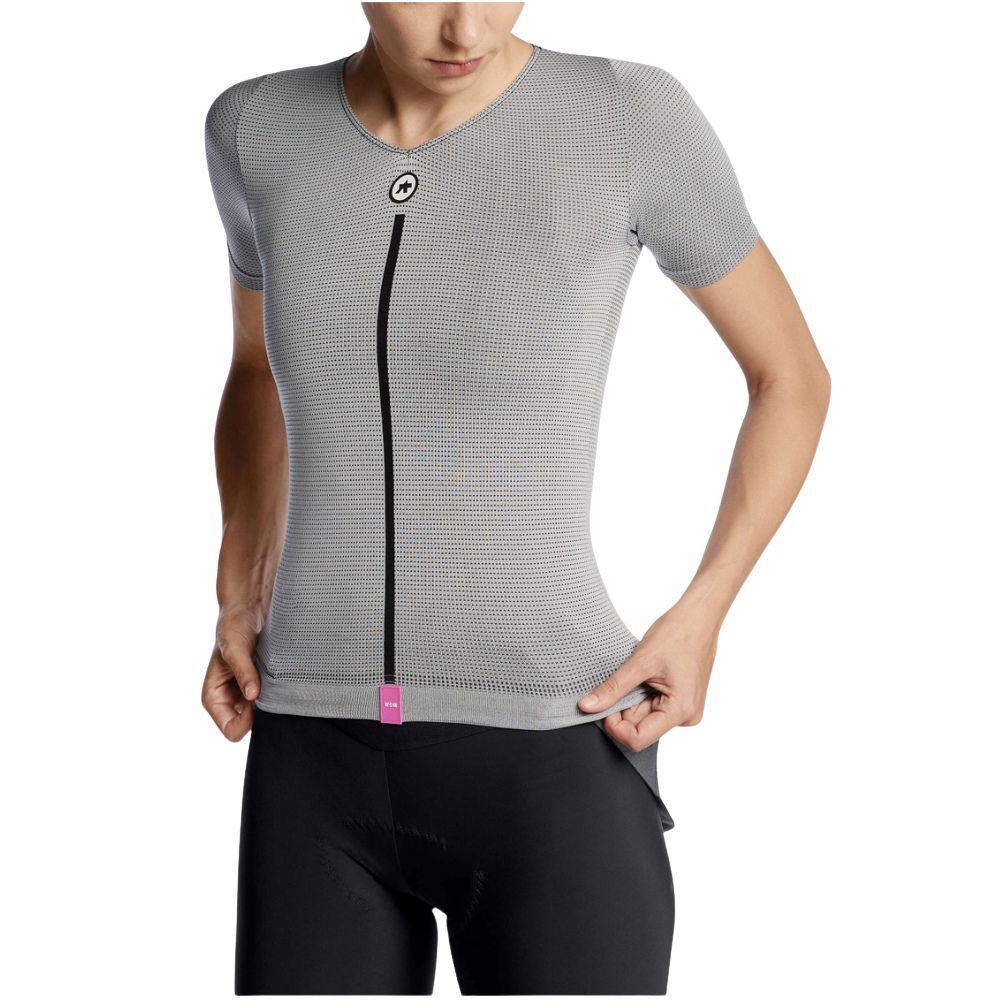 ASSOS 12.40.469.1O.II Women’s Summer SS Skin Layer P1 - Grey Series (Size II)