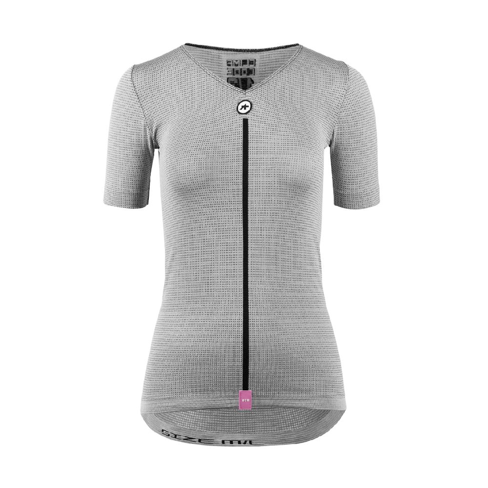ASSOS 12.40.469.1O.II Women’s Summer SS Skin Layer P1 - Grey Series (Size II)