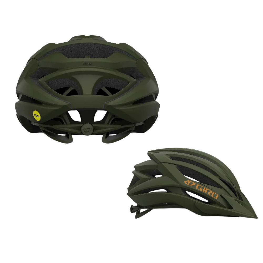 Giro Artex MIPS MTB Cycling Helmet - Matte Trail Green (Large) (Model: 7140485)