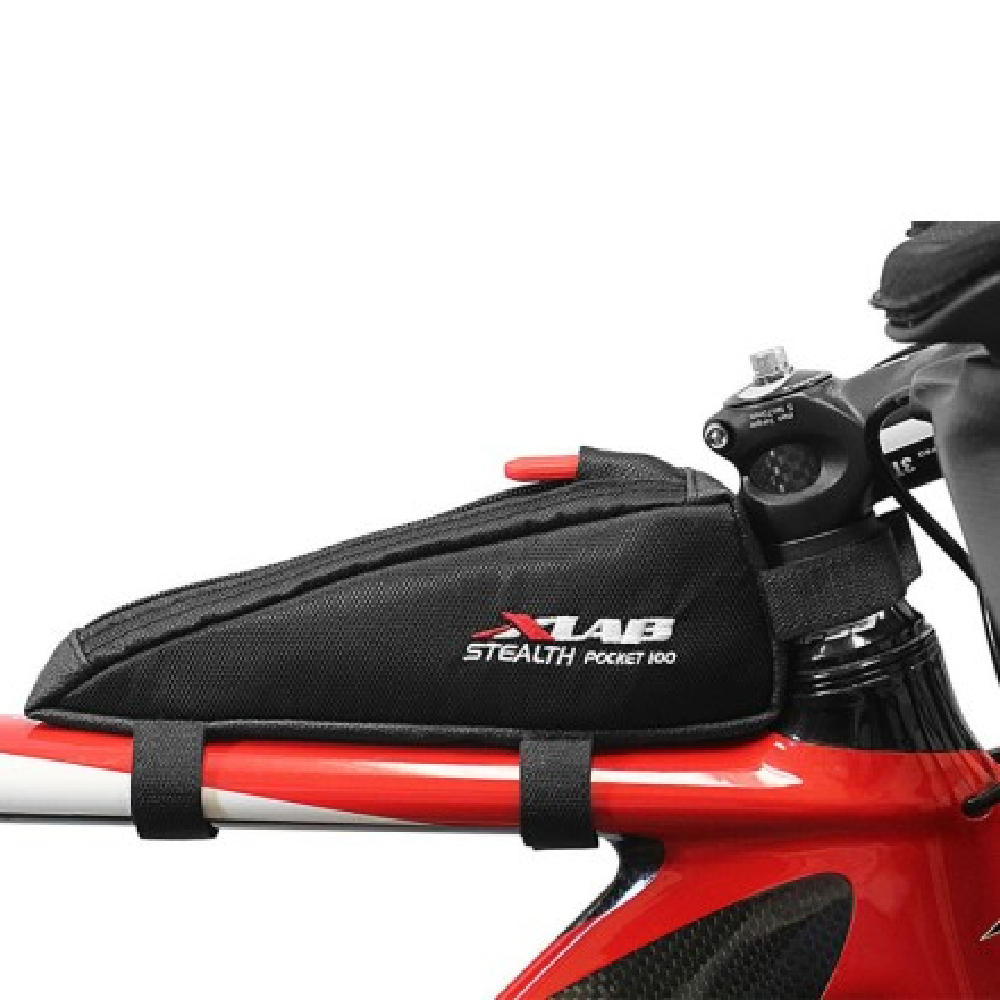 XLab Stealth Pocket 100 Compact Saddle Storage Pouch - Black (Model: 1745)