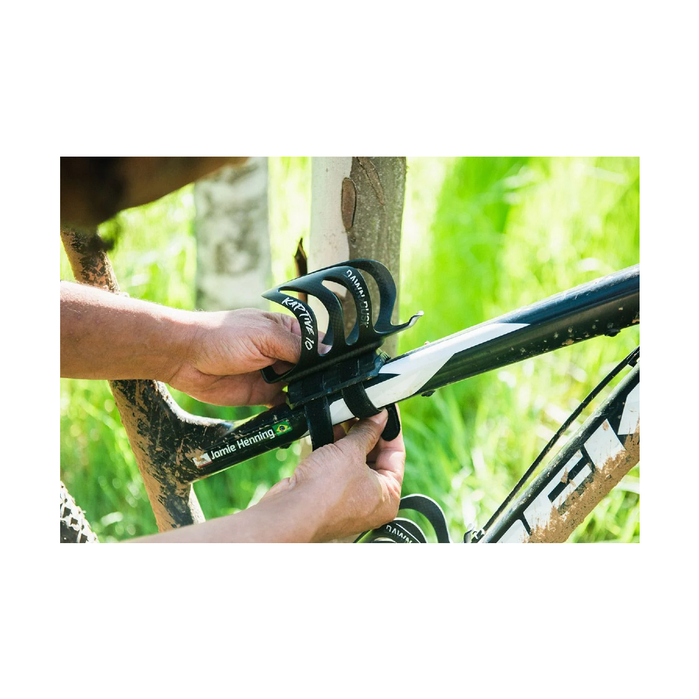 Dawn To Dusk Bear Hug Bottle Cage Mount with Silicon Straps