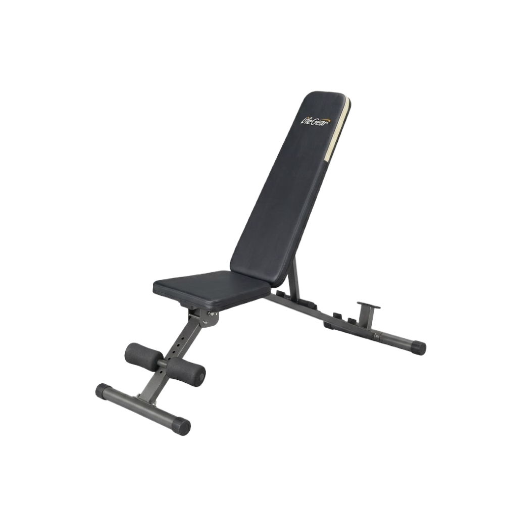LifeGear E6 Sit-Up Bench Adjustable Weight Bench