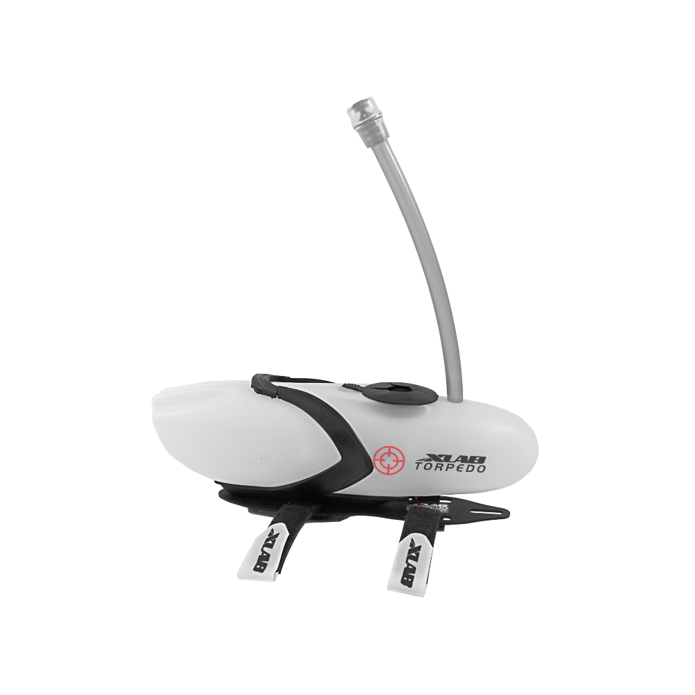 XLab Torpedo System 50+ Aero Hydration Bottle Triathlon Bike Mount - Red (Model: 2677)