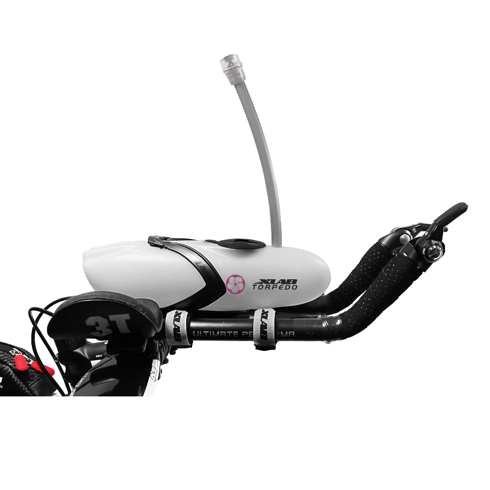 XLab Torpedo System 50+ Aero Hydration Bottle Triathlon Bike Mount - Red (Model: 2677)