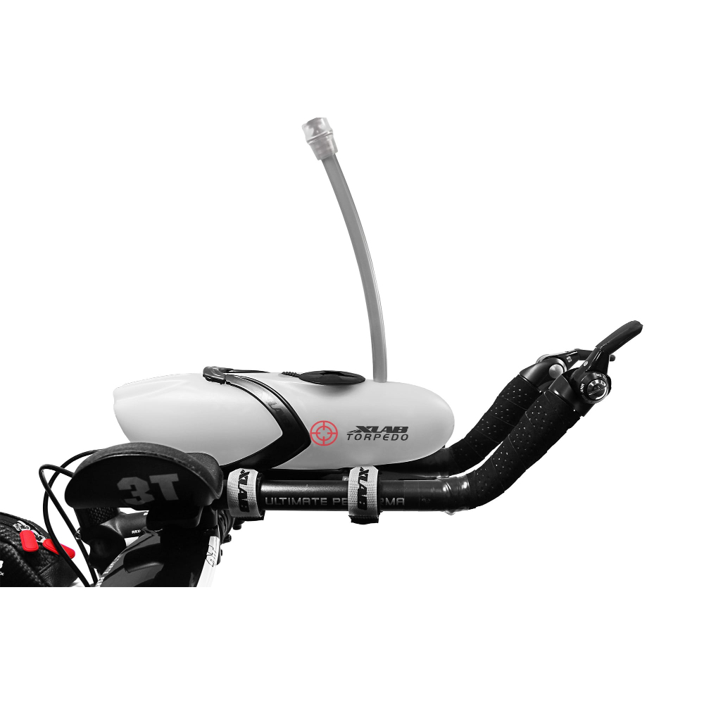 XLab Torpedo System 50+ Aero Hydration Bottle Triathlon Bike Mount - Red (Model: 2677)