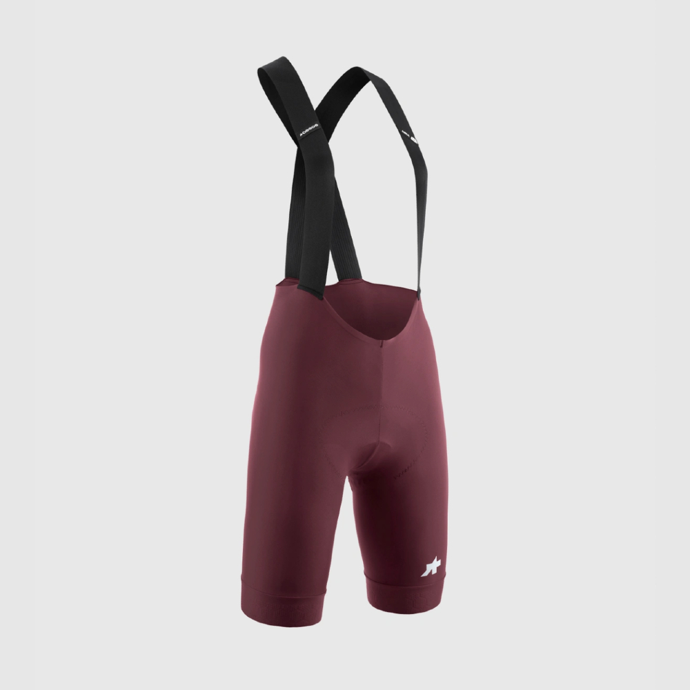 ASSOS 12.10.322.4U.XS UMA GT Bib Shorts S11 - Burgundy Red (XS)