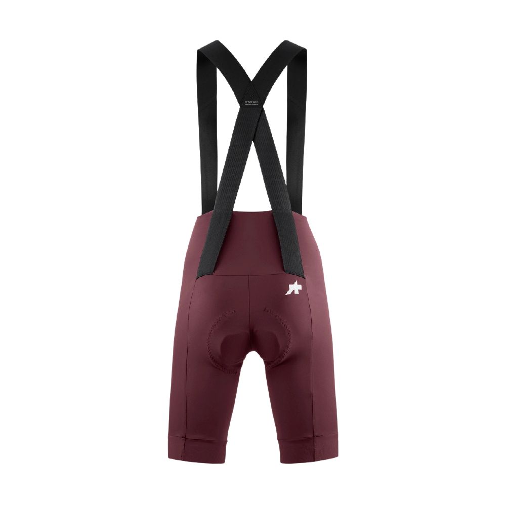 ASSOS 12.10.322.4U.XS UMA GT Bib Shorts S11 - Burgundy Red (XS)