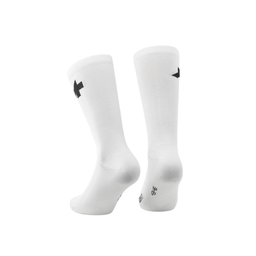 ASSOS CP13.60.796.58.II R Socks S11 Twin Pack - White Series (Size II)
