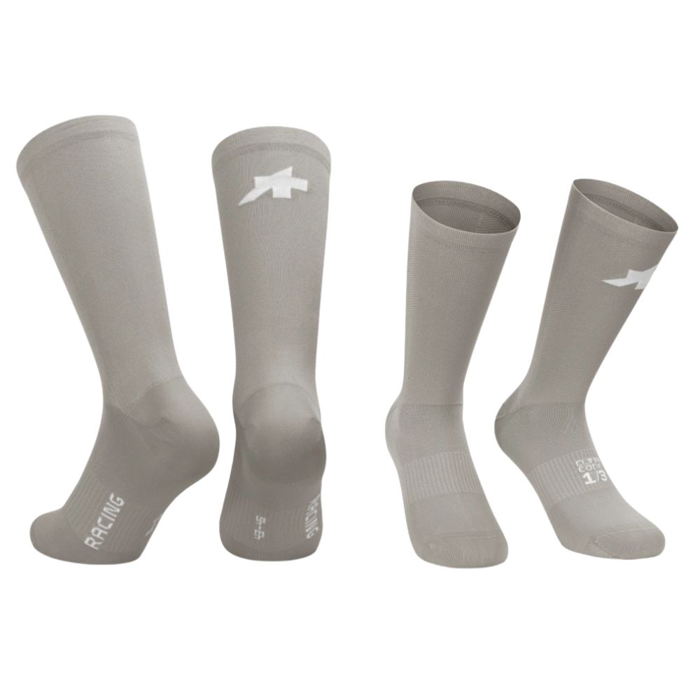 ASSOS CP13.60.777.9F.II Racing Socks S11 - Almond Milk (Size II)