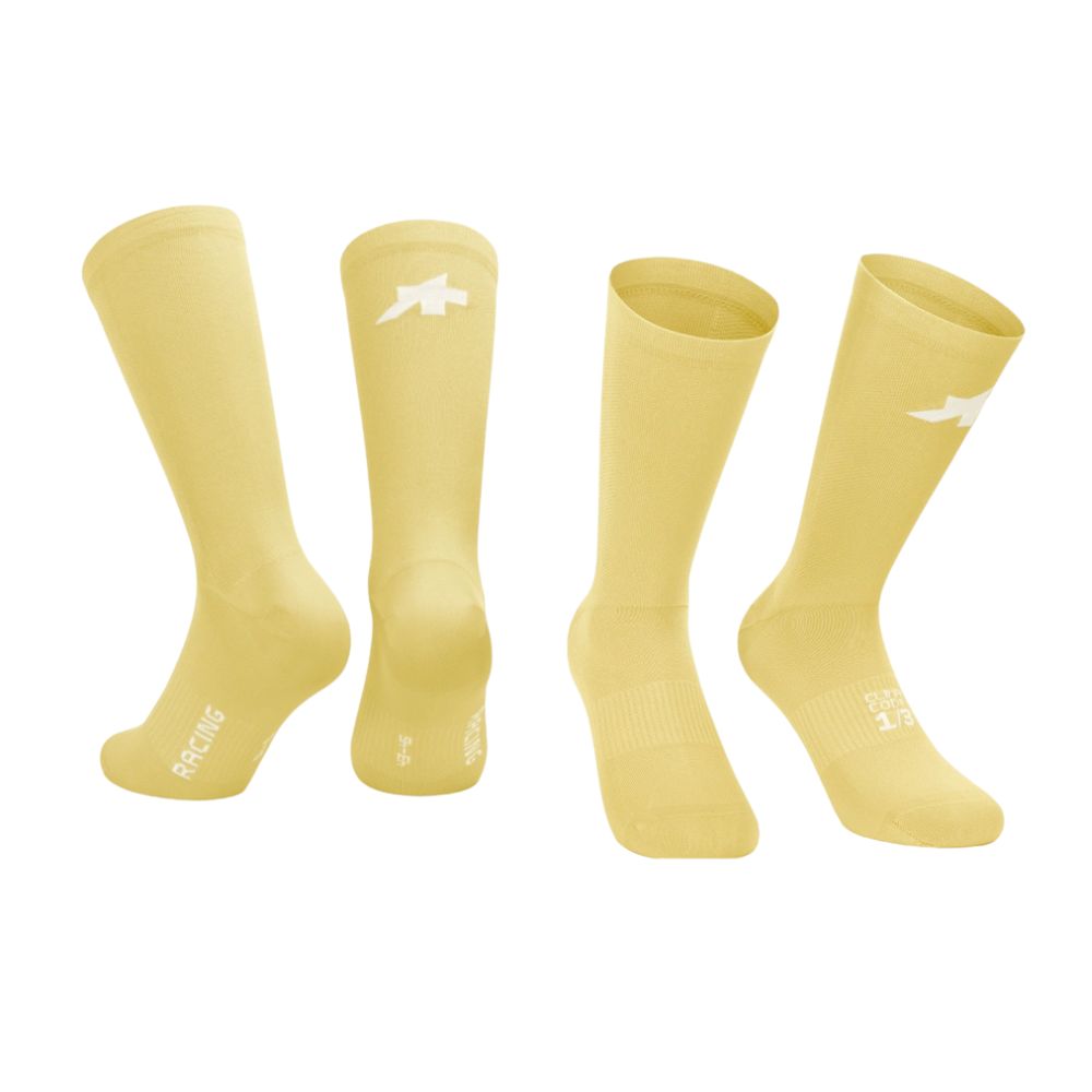 ASSOS P13.60.777.3T.I Racing Socks S11 - Mystic Yellow (Size I)