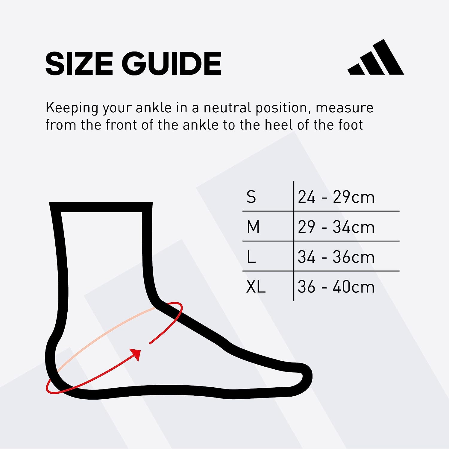 Adidas ADSU-12411RD Ankle Support