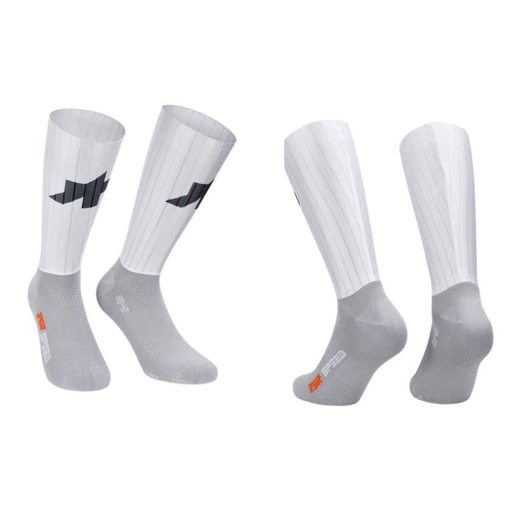 ASSOS P13.60.780.58.0 RSR Speed Socks S11 - White Series (Size 0)