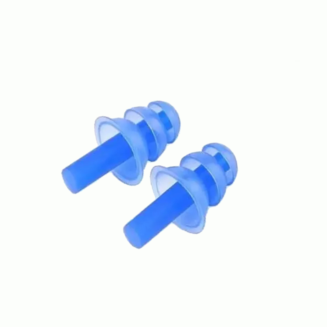 Aropec Adult Silicone Ear Plugs (Blue)