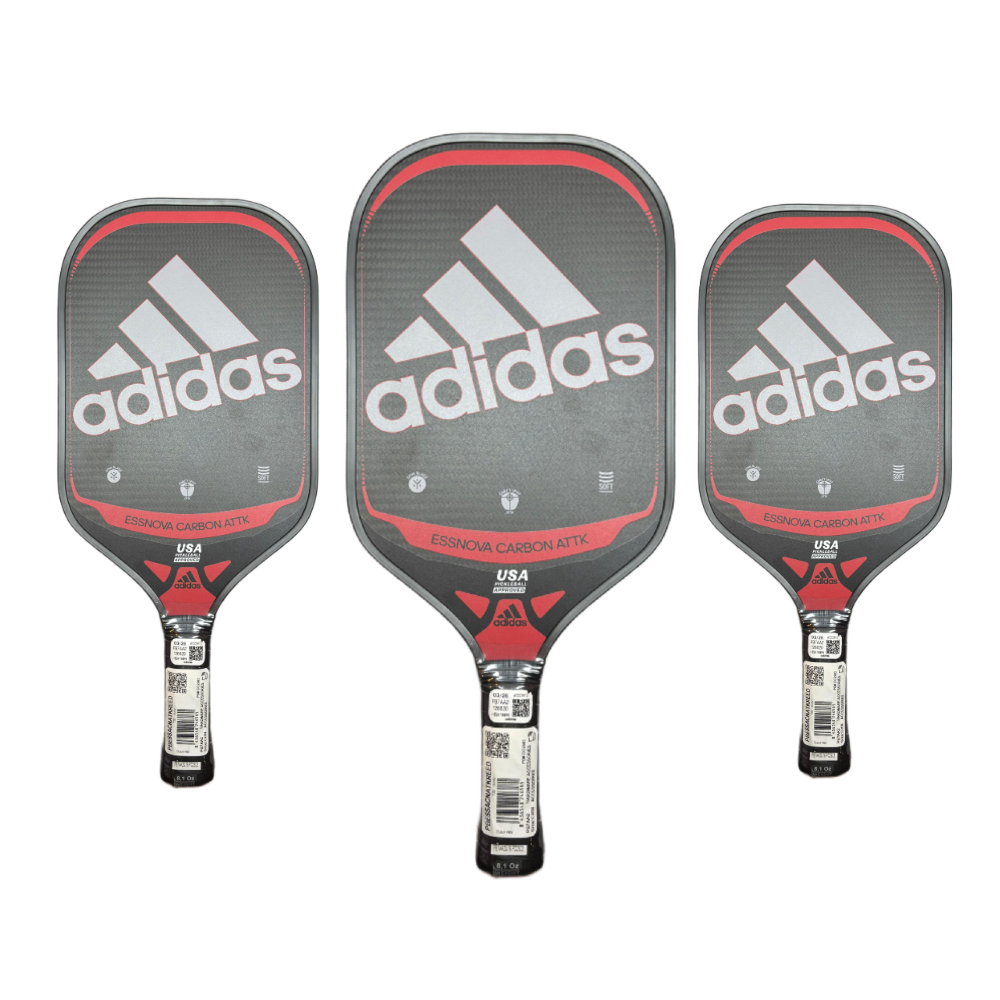 Adidas Essnova Carbon ATTK Pickleball Paddle - Red (APP-0035 / PB7AA2) (Per Piece)
