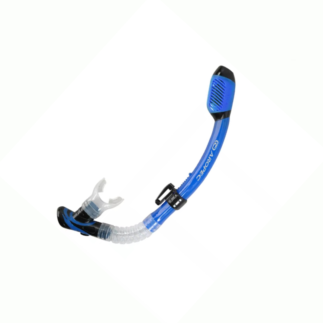 Aropec SC-1V-YA10-DRY-S 100% Dry Snorkel (Blue)