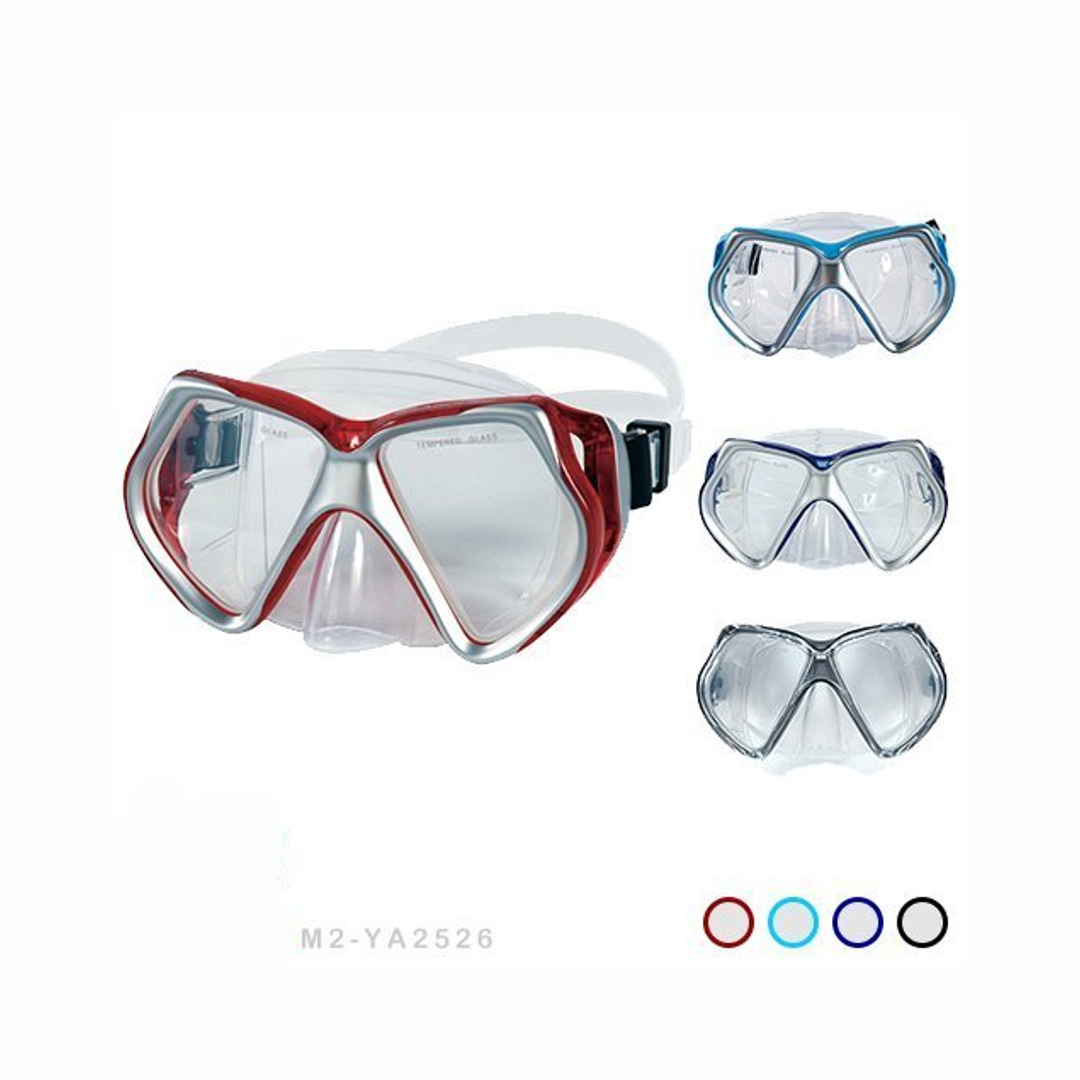 Aropec A-M2-YA252 Butterfly Diving Mask (Red)