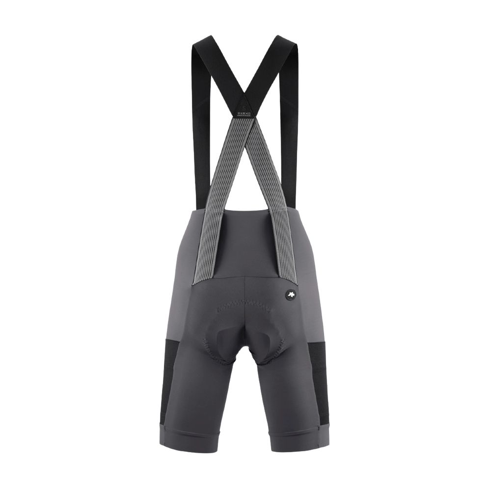 ASSOS 52.10.137.1U.L TACTICA Kieskäfer Women’s Bib Shorts T5 - Robust Grey (L)