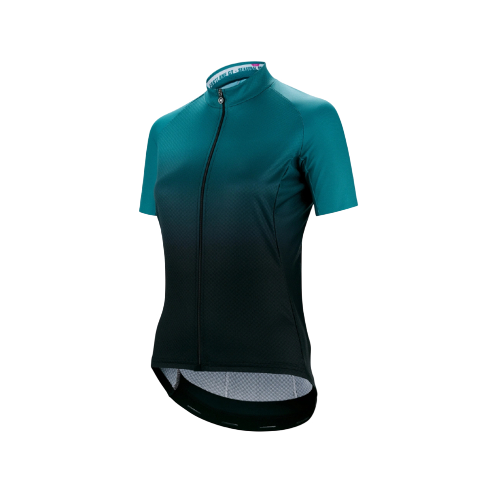 ASSOS UMA GT Bike Jersey C2 Shifter - Eucalipto Green (Small)