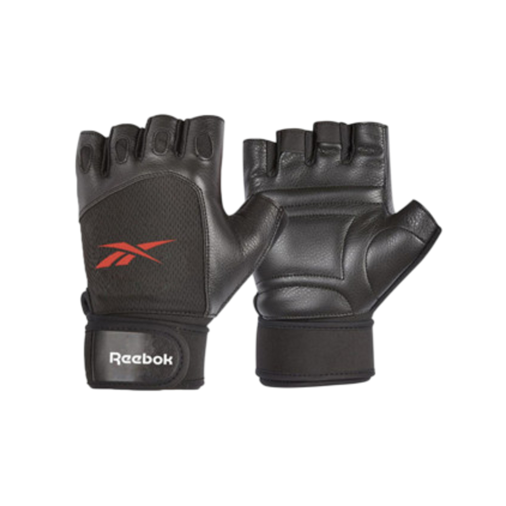 Reebok Lifting Gloves - Black/Red (Small)