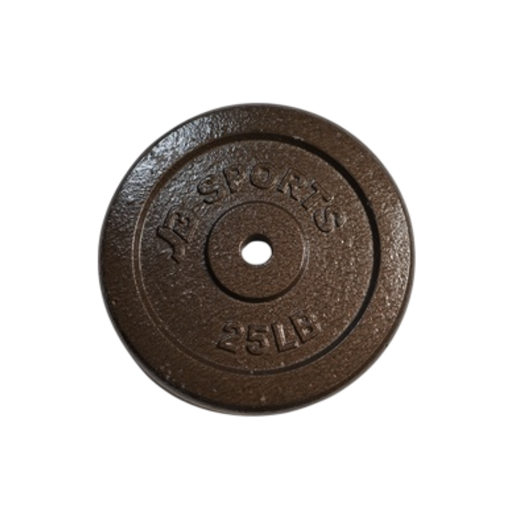 JB Sports PL-11 25LB Hammertone Weight Plates (25lb)