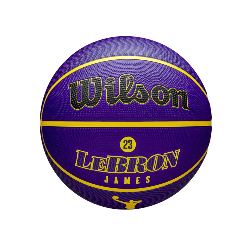 Wilson NBA Player Icon LeBron James Outdoor Basketball (WZ4027601XB)