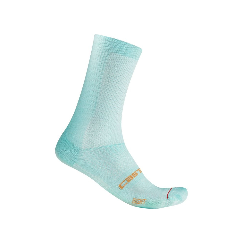 Castelli Espresso 18 Cycling Socks - Pool Blue (L/XL)