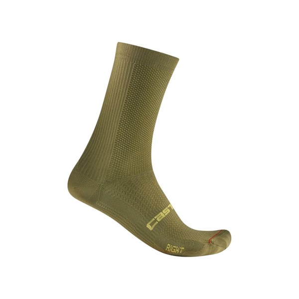 Castelli Espresso 18 Cycling Socks - Sage (XXL)