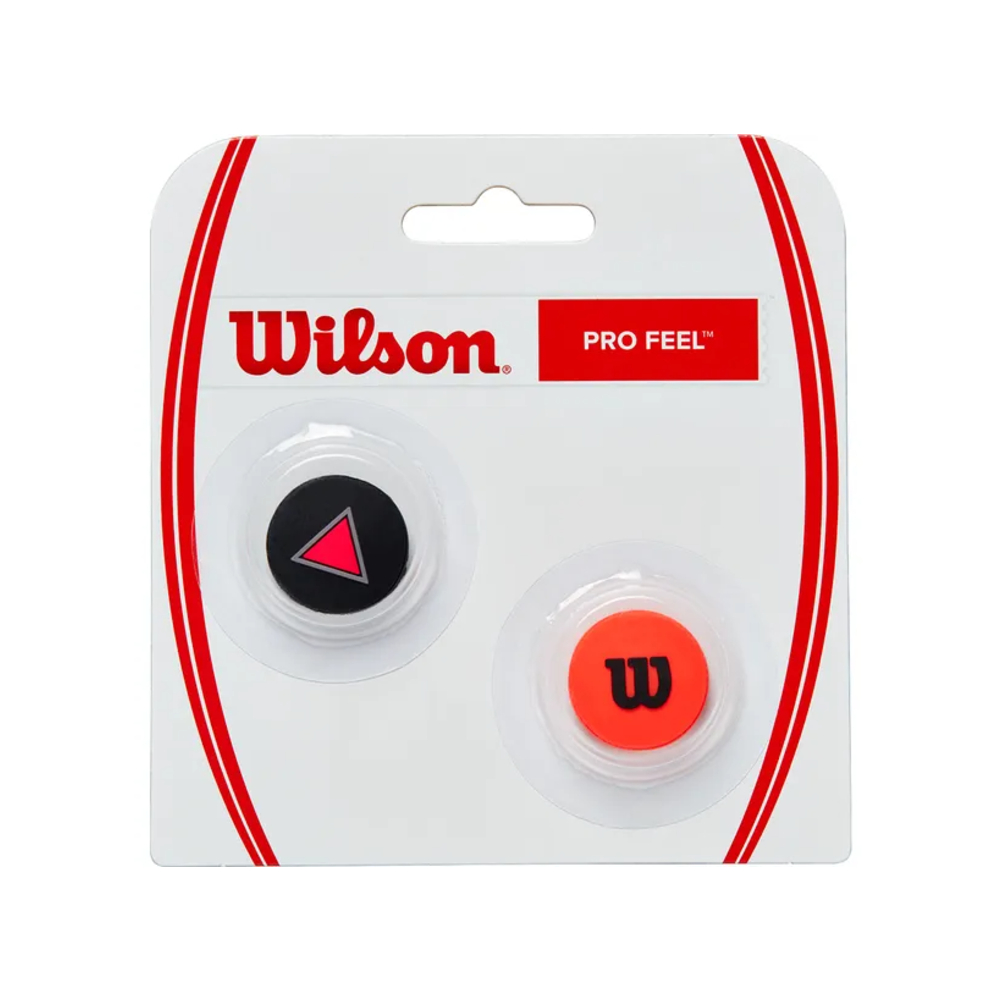 Wilson Pro Feel Clash Dampeners (Black/Red)