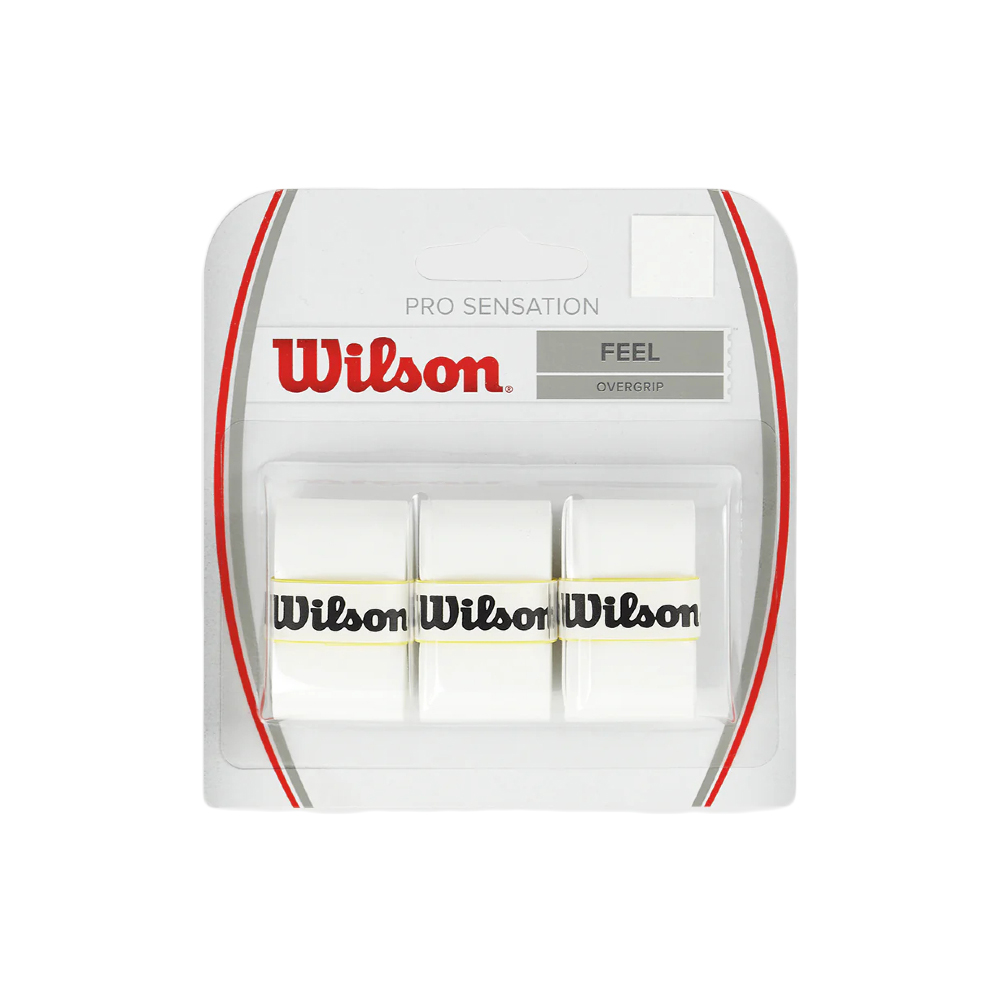 Wilson Pro Overgrip Sensation 3 Pack (WRZ4010WH)