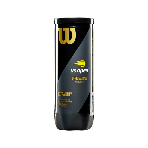 Wilson US Open Extra Duty Tennis Ball 3 Ball Can