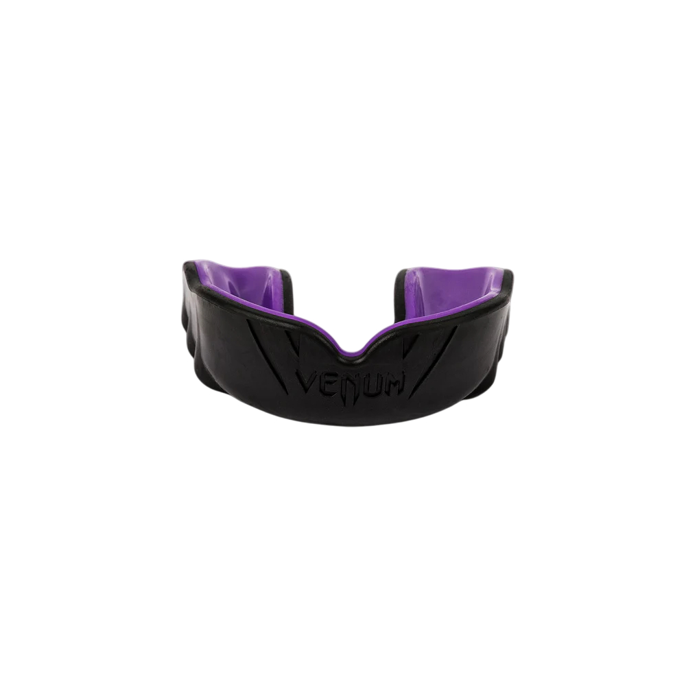 Venum Challenger Mouthguard - Black / Purple (One Size)