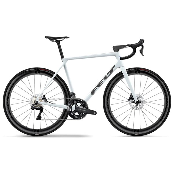 Felt FR Advanced Road Bike Shimano Ultegra Di2 - Lightning White / Felt Black (51)
