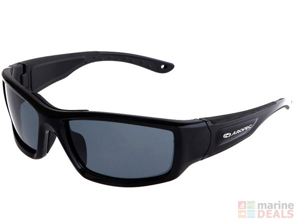 Aropec SG-T214PL-FLOAT Polarised Floating Sunglasses (Black)